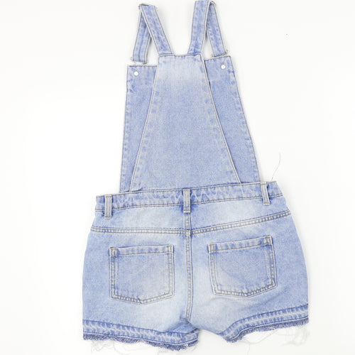 F&F  Girls Blue   Dungaree One-Piece Size 11-12 Years