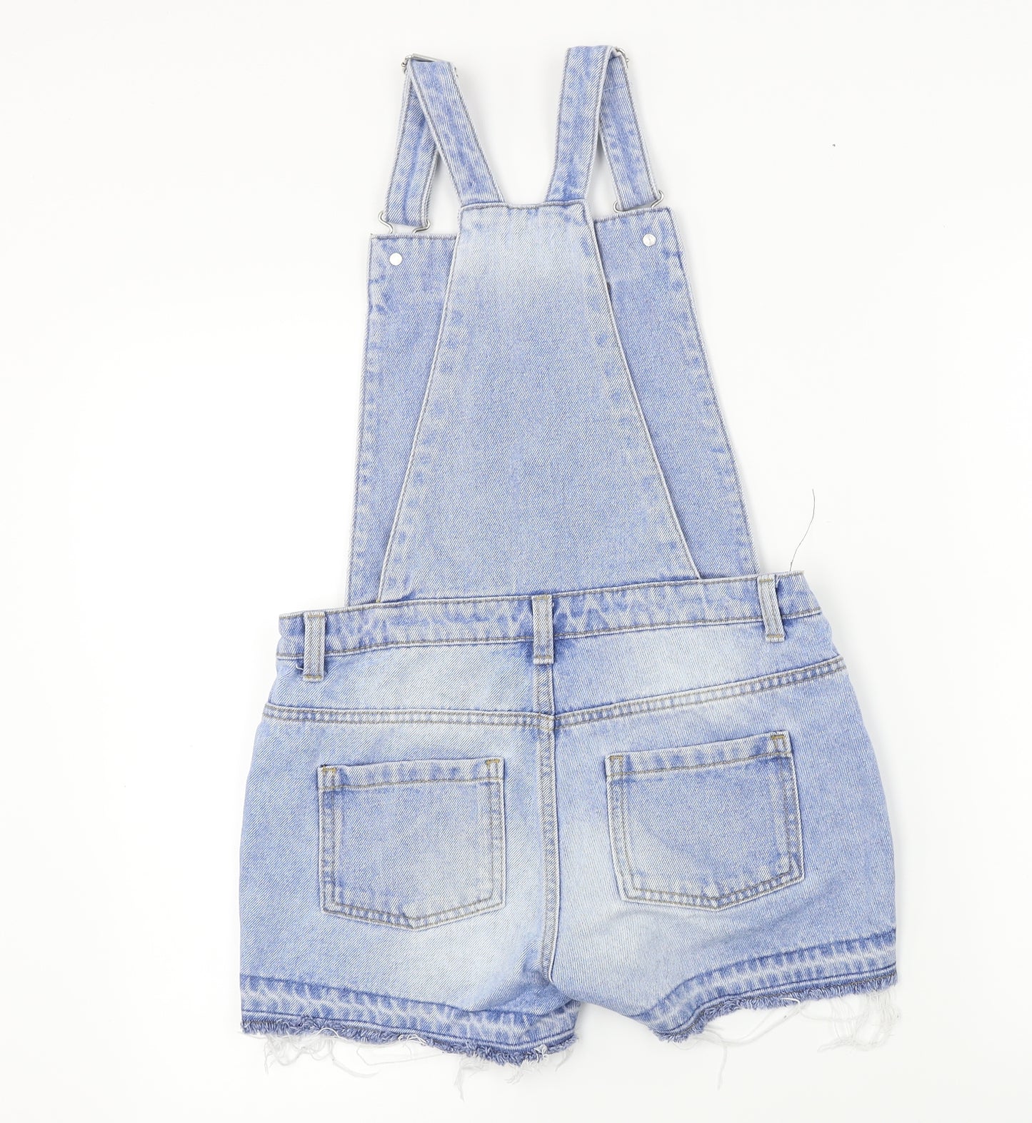 F&F  Girls Blue   Dungaree One-Piece Size 11-12 Years