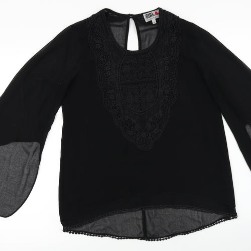 River Island  Womens Black   Basic Blouse Size 8