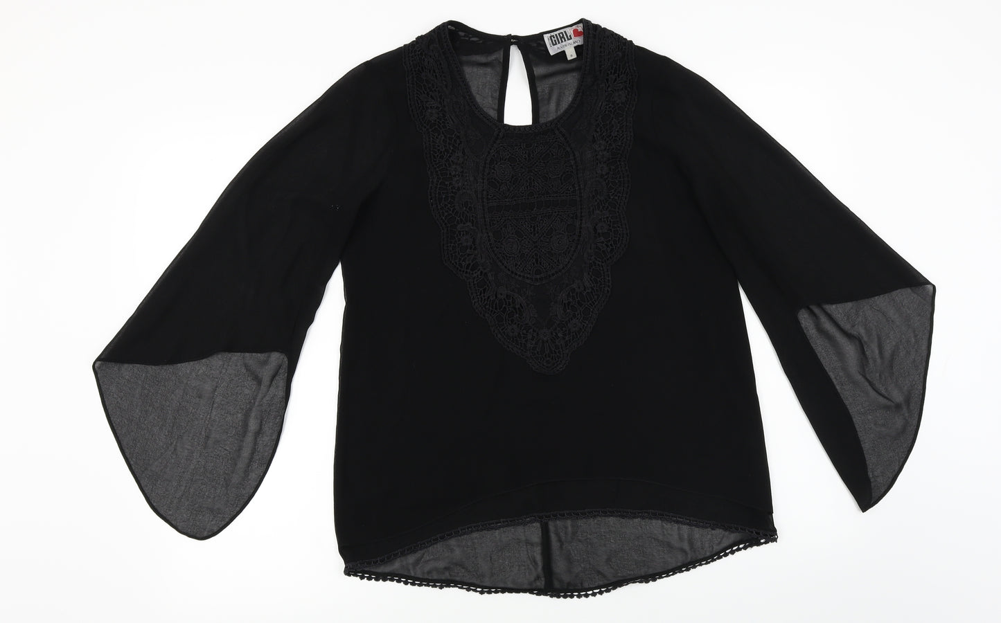 River Island  Womens Black   Basic Blouse Size 8