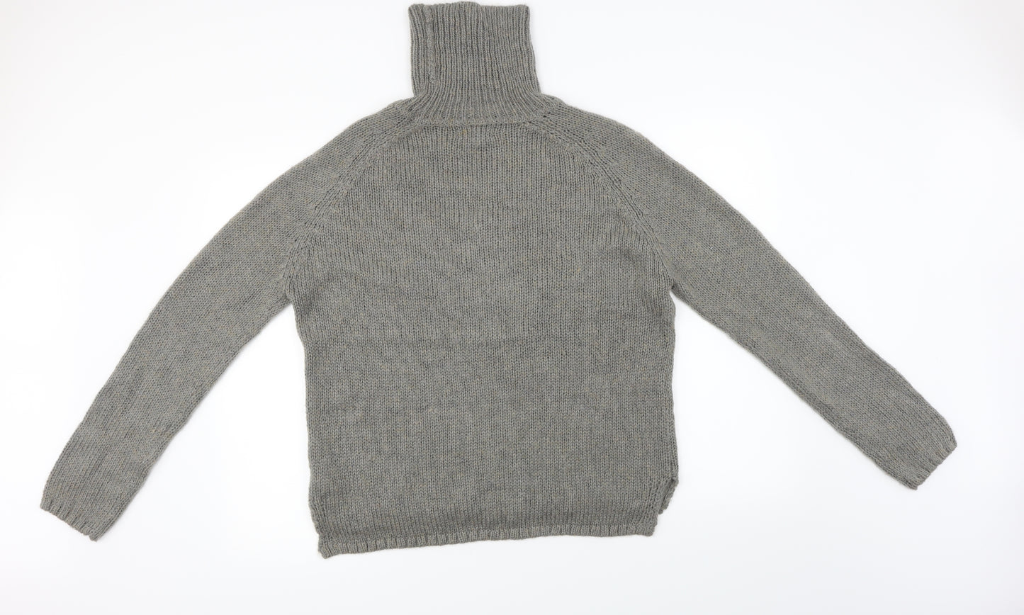 Label Lab Womens Grey   Pullover Jumper Size 14