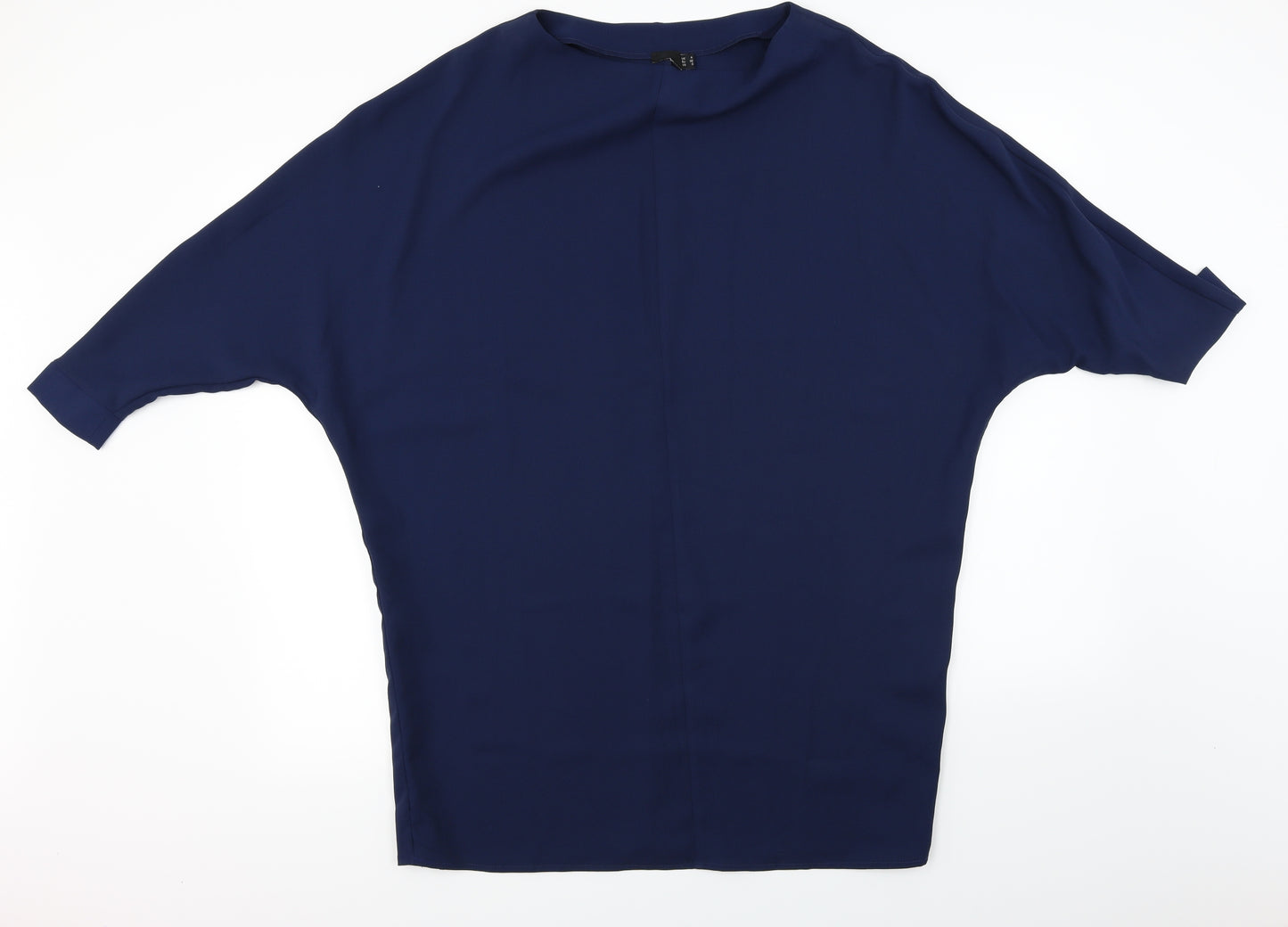 Preworn  Womens Blue   Basic Blouse Size 4