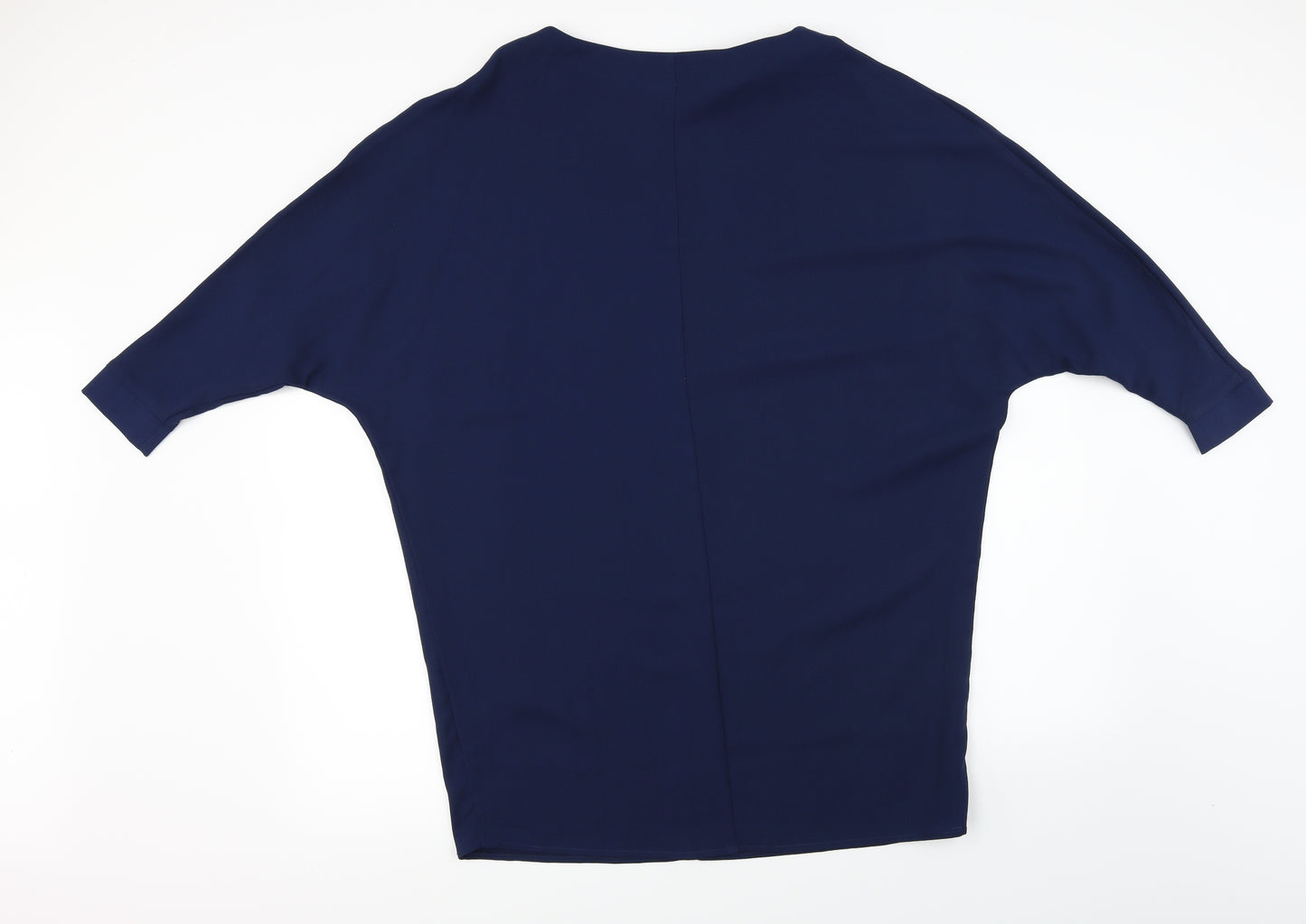 Preworn  Womens Blue   Basic Blouse Size 4