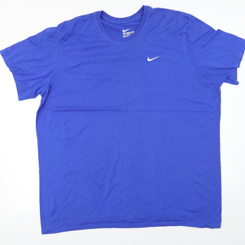 Nike  Mens Blue    T-Shirt Size 2XL