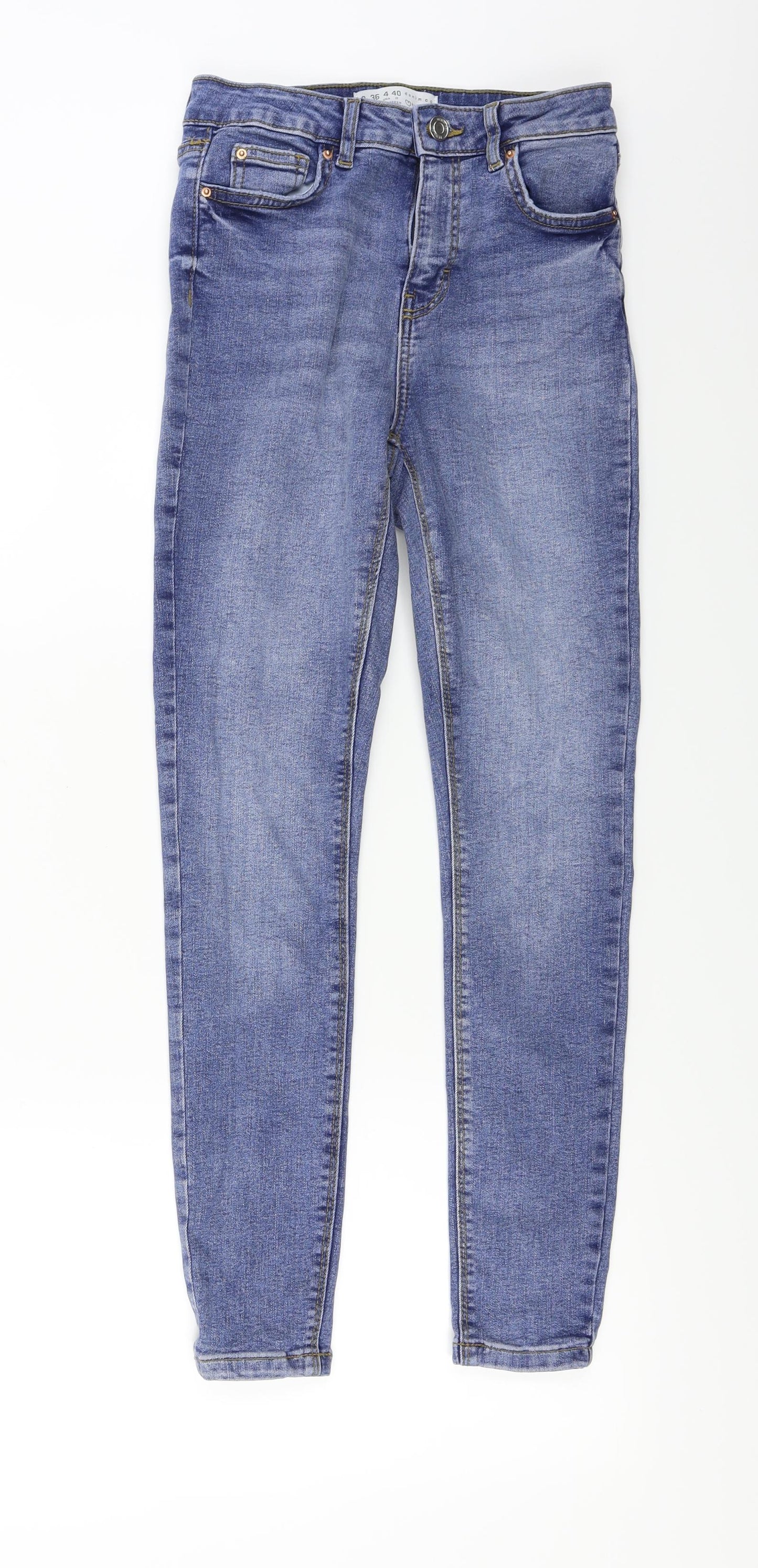 Primark  Womens Blue   Straight Jeans Size 8 L24 in