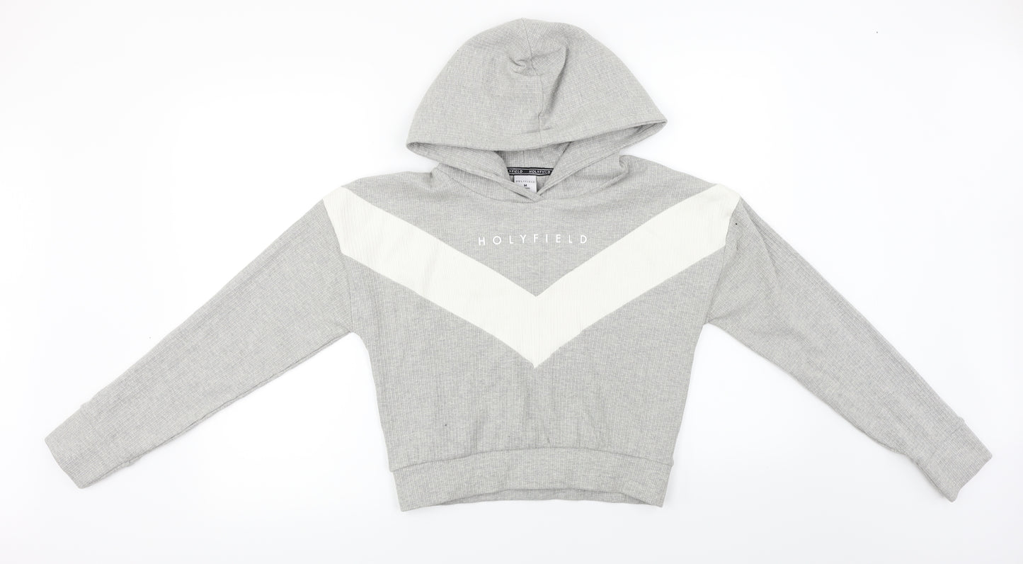 Holyfield  Girls Grey   Pullover Hoodie Size 13-14 Years