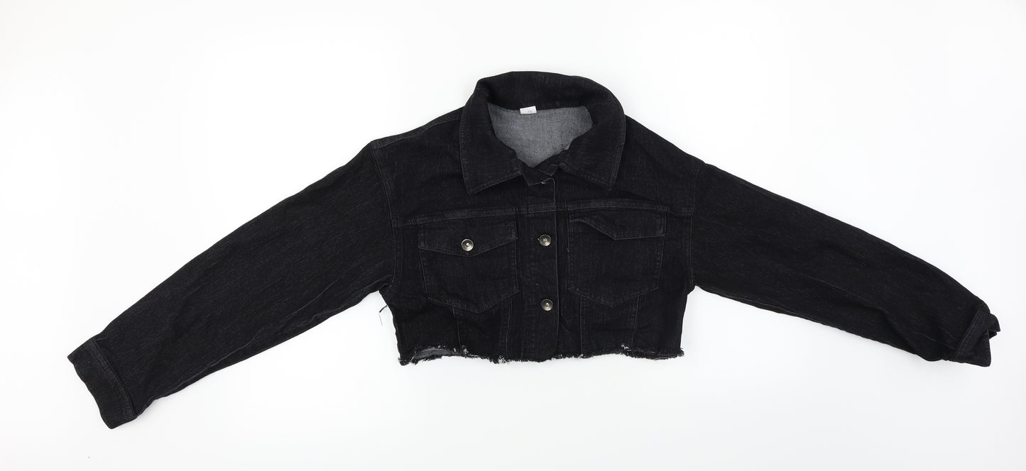 Prwworn  Womens Black   Jacket Coat Size M