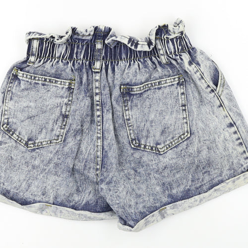 Preworn  Womens Blue   Chino Shorts Size 24 in