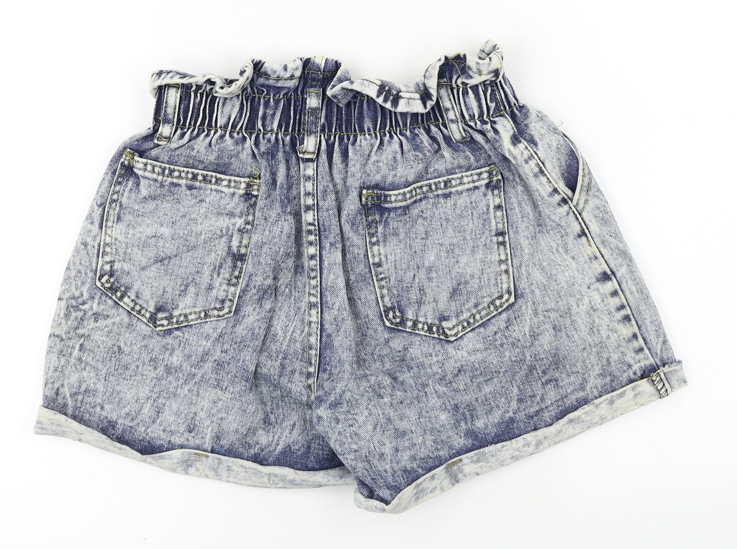 Preworn  Womens Blue   Chino Shorts Size 24 in
