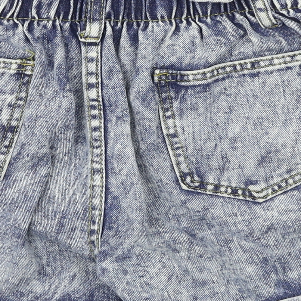 Preworn  Womens Blue   Chino Shorts Size 24 in