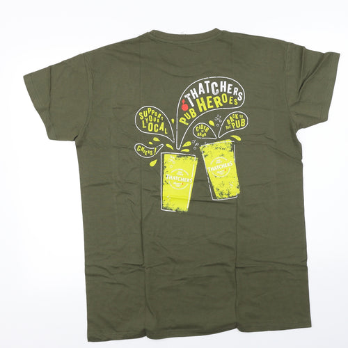 Regent  Mens Green    T-Shirt Size L