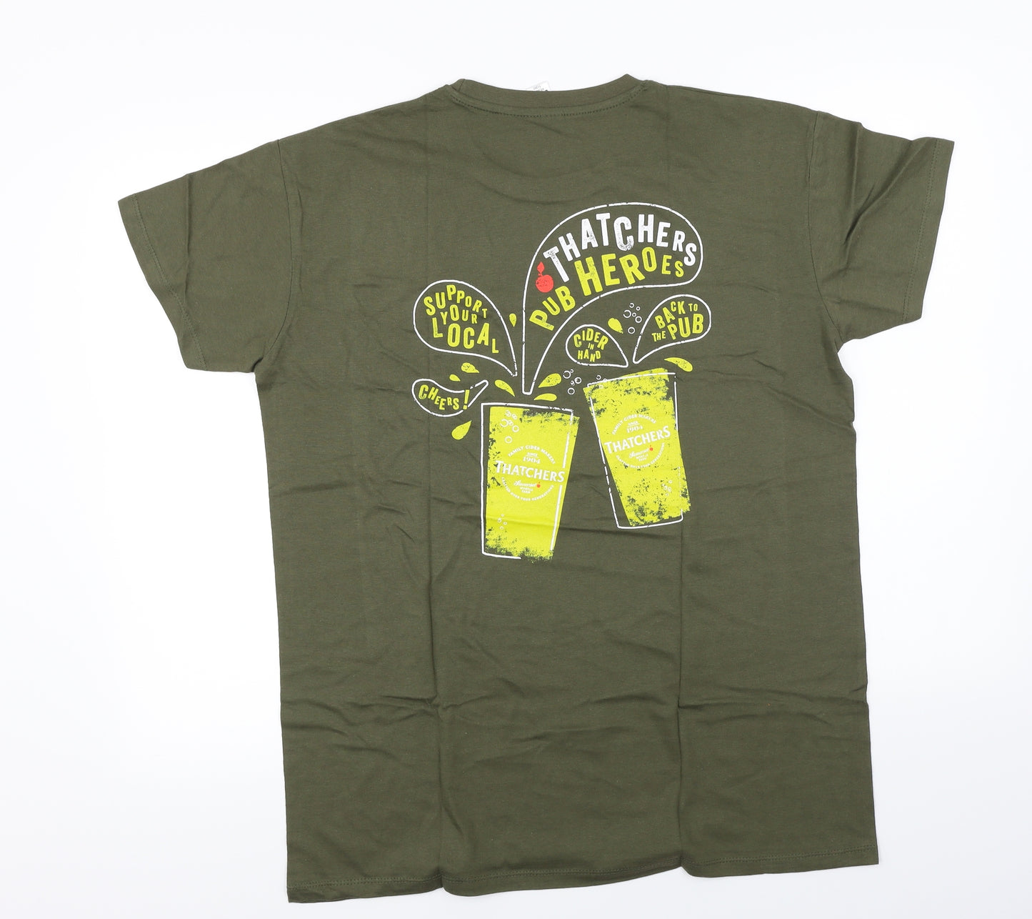 Regent  Mens Green    T-Shirt Size L