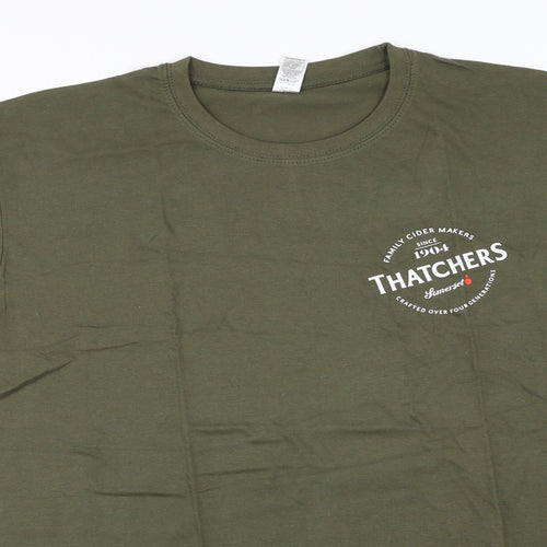 Regent  Mens Green    T-Shirt Size L