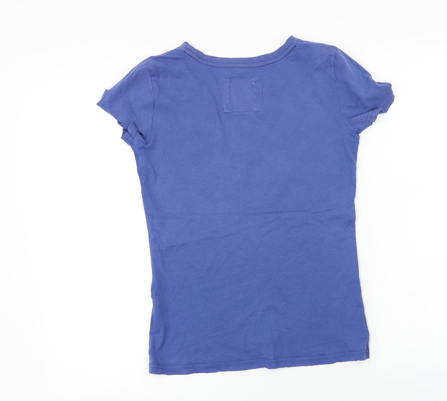 Abercrombie & Fitch  Womens Blue   Basic T-Shirt Size S