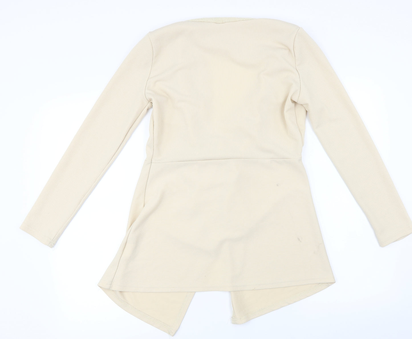 Preworn Womens Beige   Cardigan Jumper Size L
