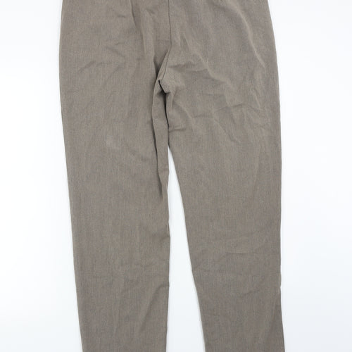 Marks and Spencer Womens Beige   Trousers  Size 16 L28 in