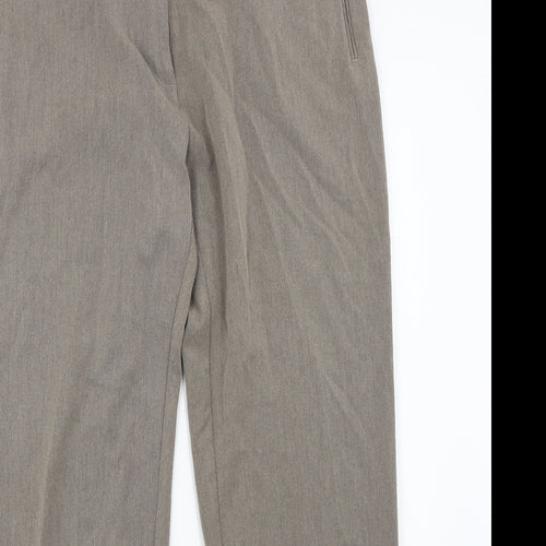 Marks and Spencer Womens Beige   Trousers  Size 16 L28 in