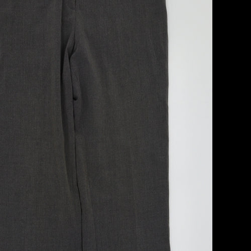 Fred & Flo Womens Grey   Trousers  Size 14 L29 in