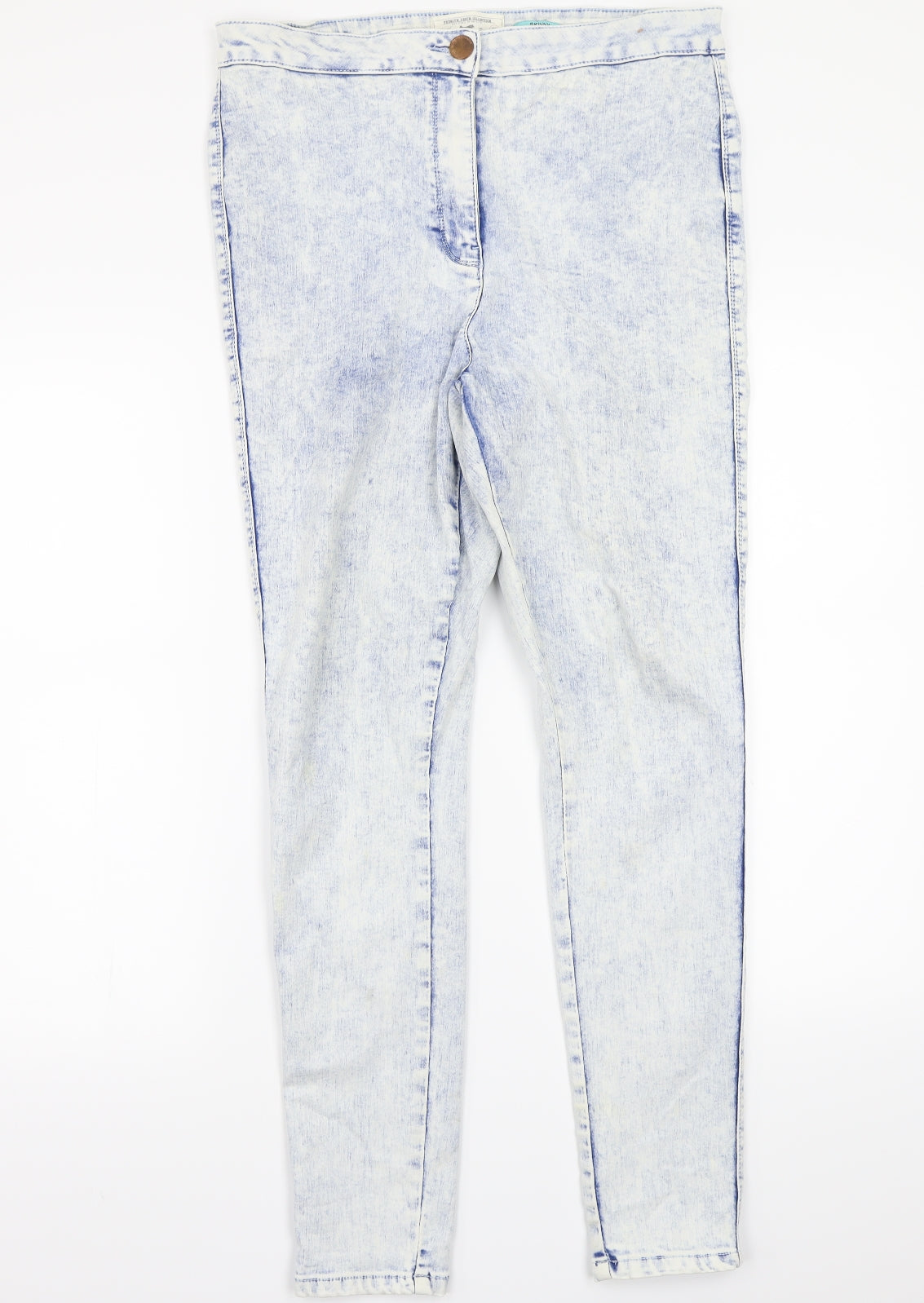 Premium  Womens Blue   Skinny Jeans Size 16 L28 in