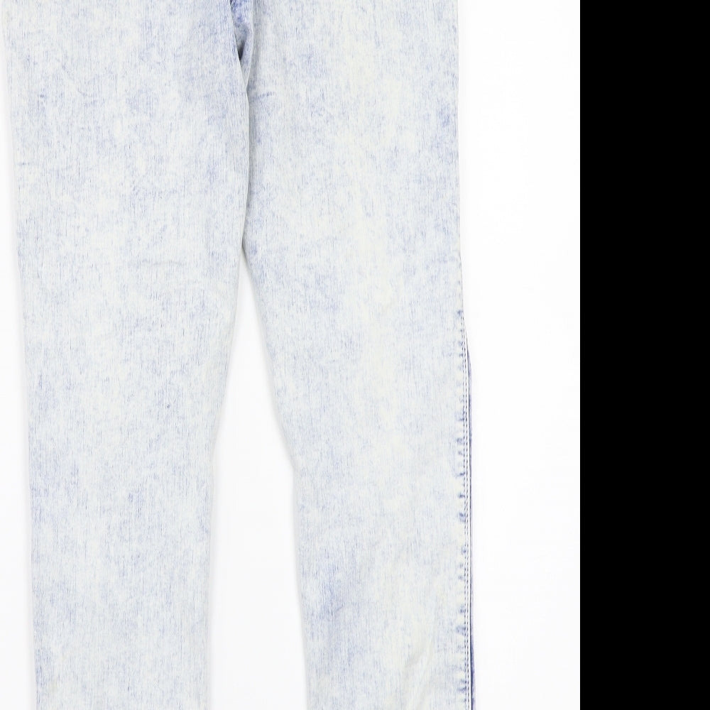 Premium  Womens Blue   Skinny Jeans Size 16 L28 in