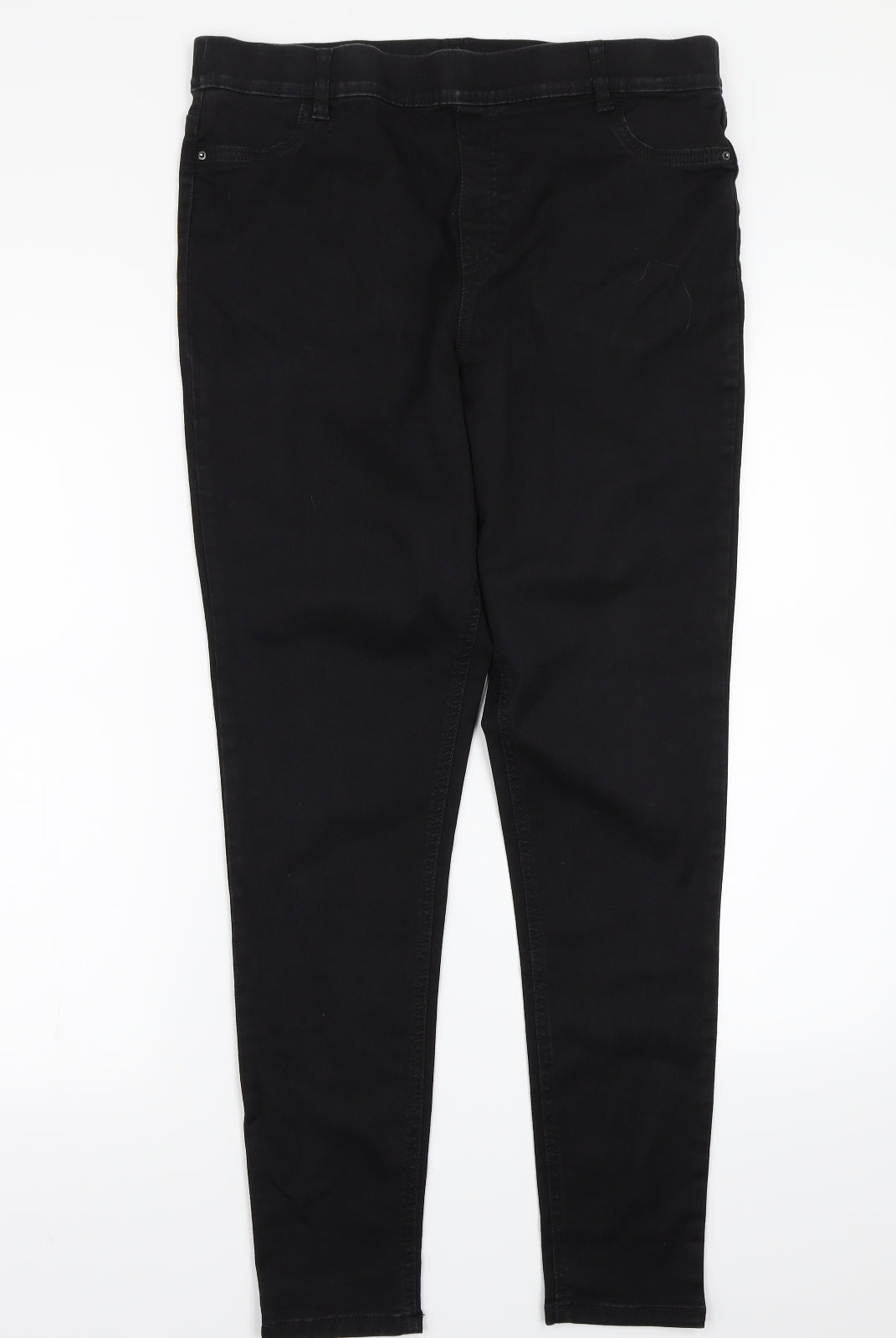 F&F Womens Black   Skinny Jeans Size 16 L29 in