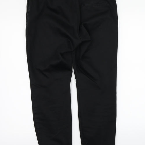 H&M Womens Black   Trousers  Size 10 L24 in
