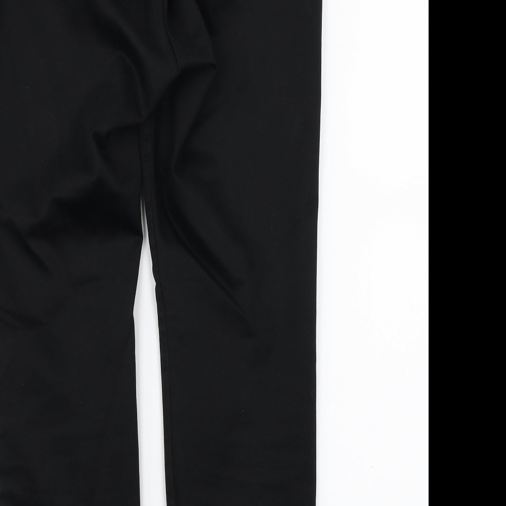 H&M Womens Black   Trousers  Size 10 L24 in