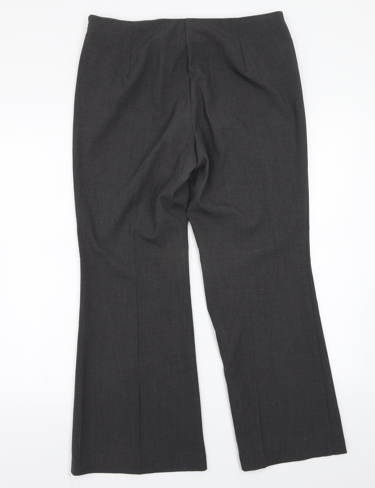 Marks and Spencer Womens Grey   Trousers  Size 12 L26 in