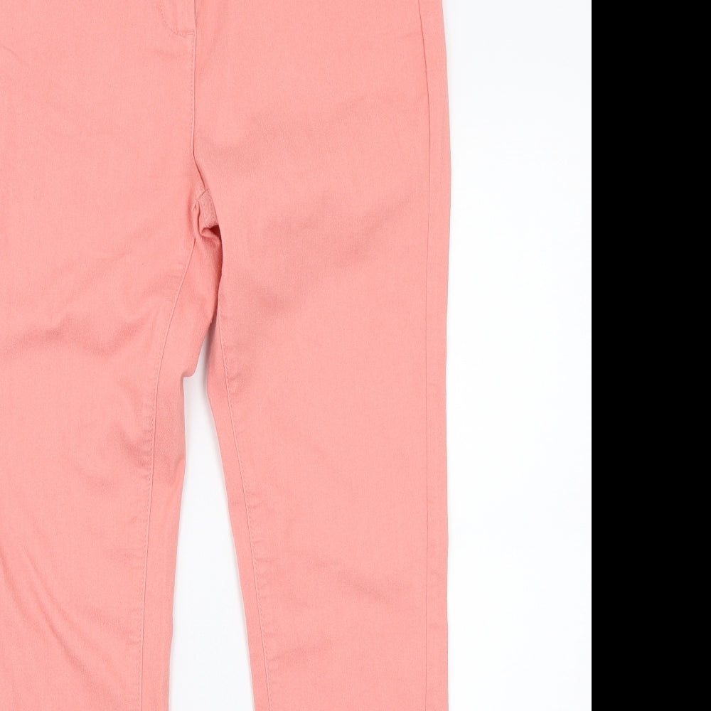 Marks and Spencer Womens Pink   Skinny Jeans Size 12 L29 in