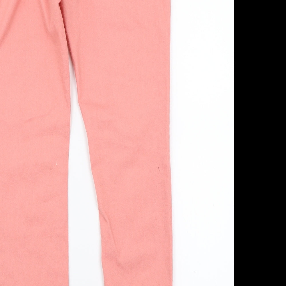 Marks and Spencer Womens Pink   Skinny Jeans Size 12 L29 in