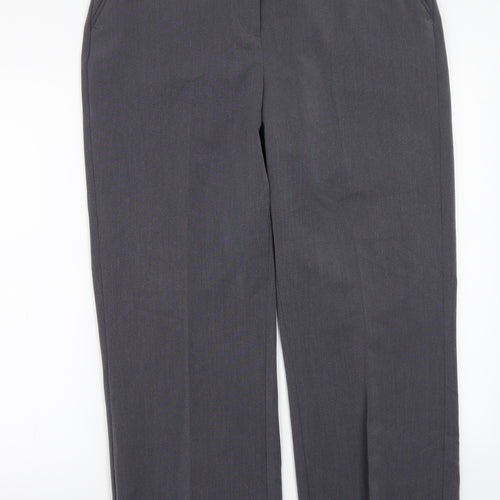 Maine Womens Grey   Trousers  Size 14 L27 in