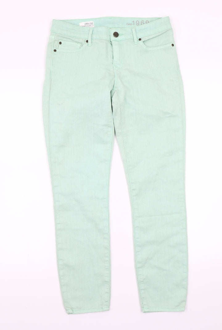 Gap Womens Green   Straight Jeans Size 28 L32 in