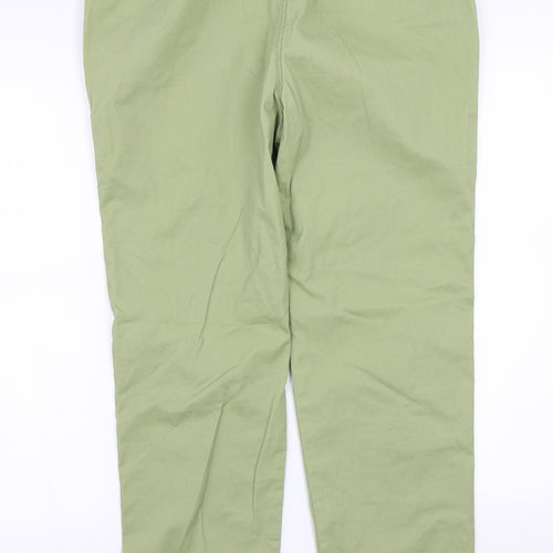 Papaya Womens Green   Trousers  Size 12 L28 in