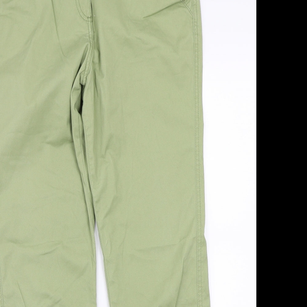 Papaya Womens Green   Trousers  Size 12 L28 in