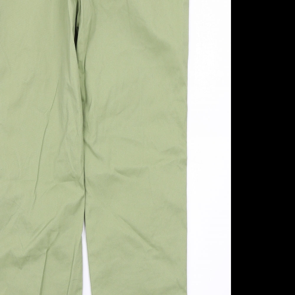Papaya Womens Green   Trousers  Size 12 L28 in