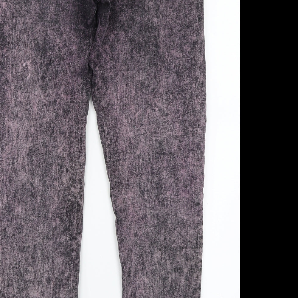 Lottie Loves Womens Grey   Straight Jeans Size 14 L25 in