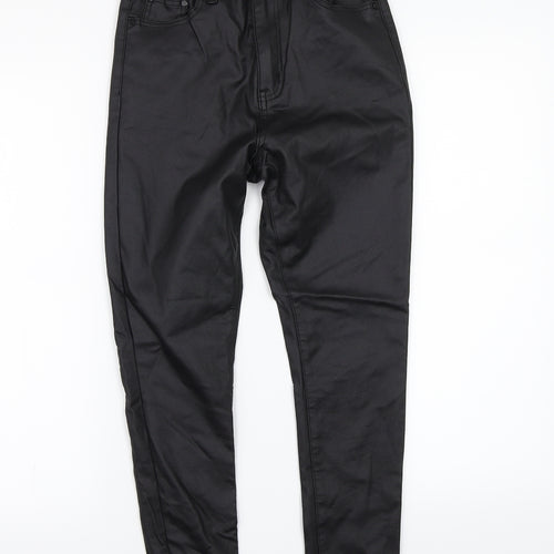Pretty little thing Womens Black   Trousers  Size 12 L25 in