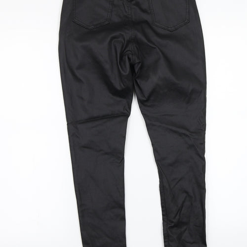 Pretty little thing Womens Black   Trousers  Size 12 L25 in