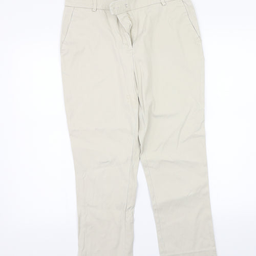 Principles Womens Beige   Straight Jeans Size 12 L23 in