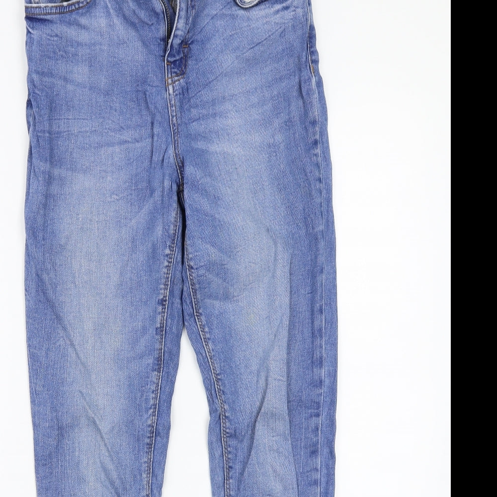 Denim & Co. Womens Blue   Skinny Jeans Size 12 L28 in