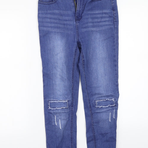 Select Womens Blue   Straight Jeans Size 10 L25 in