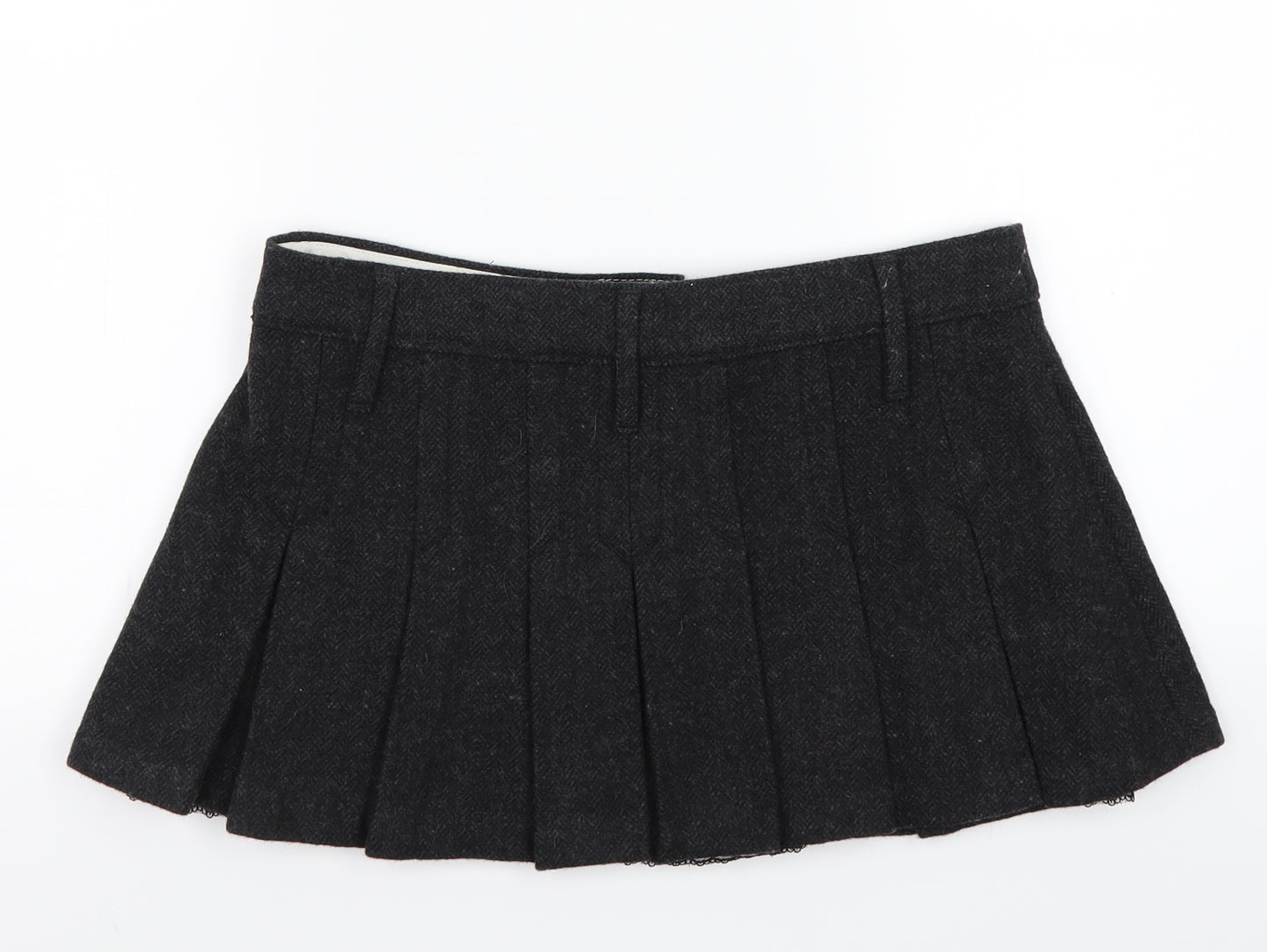 Superdry Womens Black   A-Line Skirt Size S