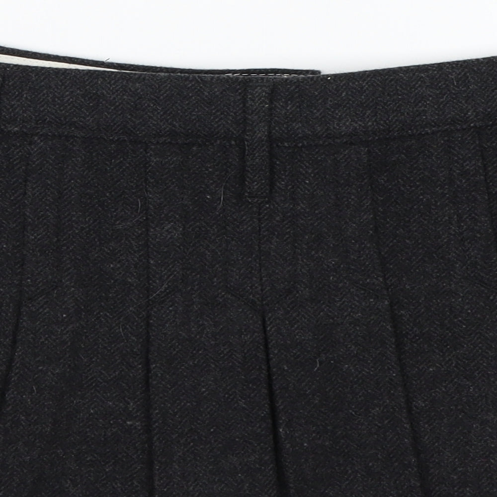 Superdry Womens Black   A-Line Skirt Size S