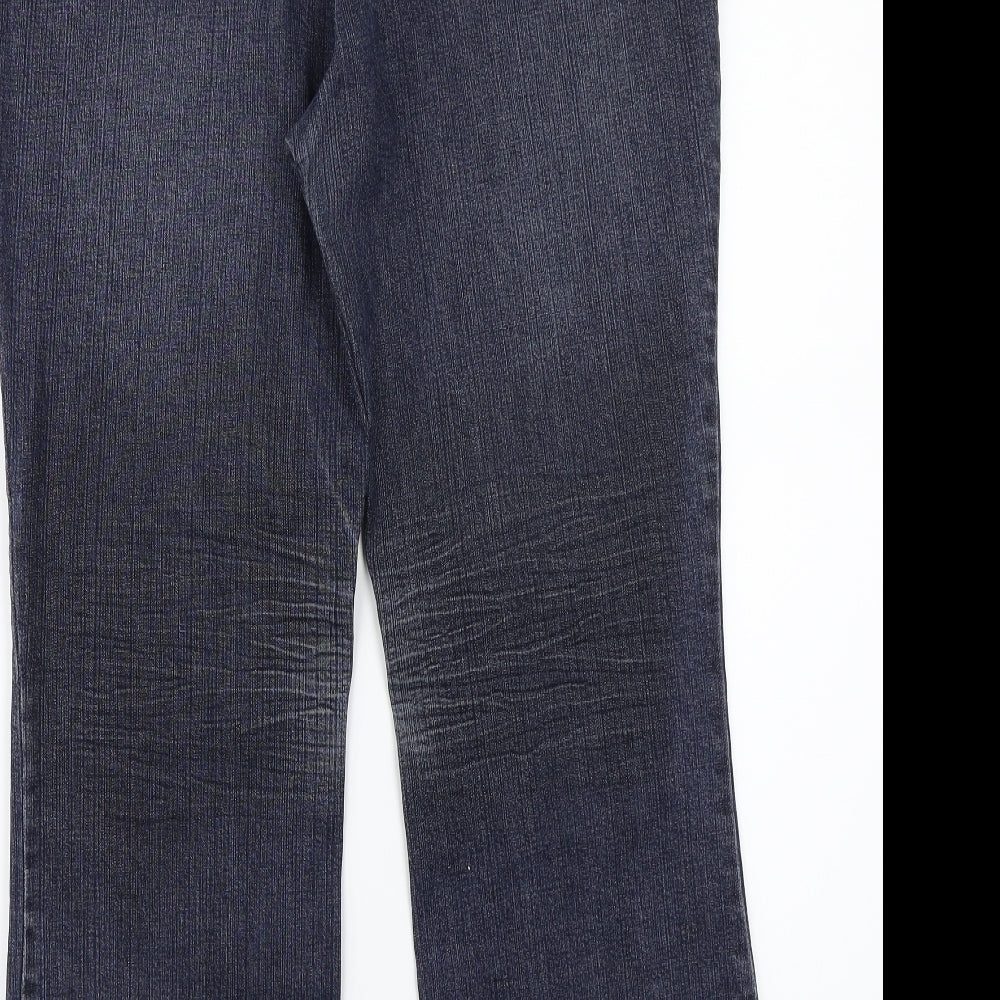 Debenhams Womens Blue   Bootcut Jeans Size 14 L27 in