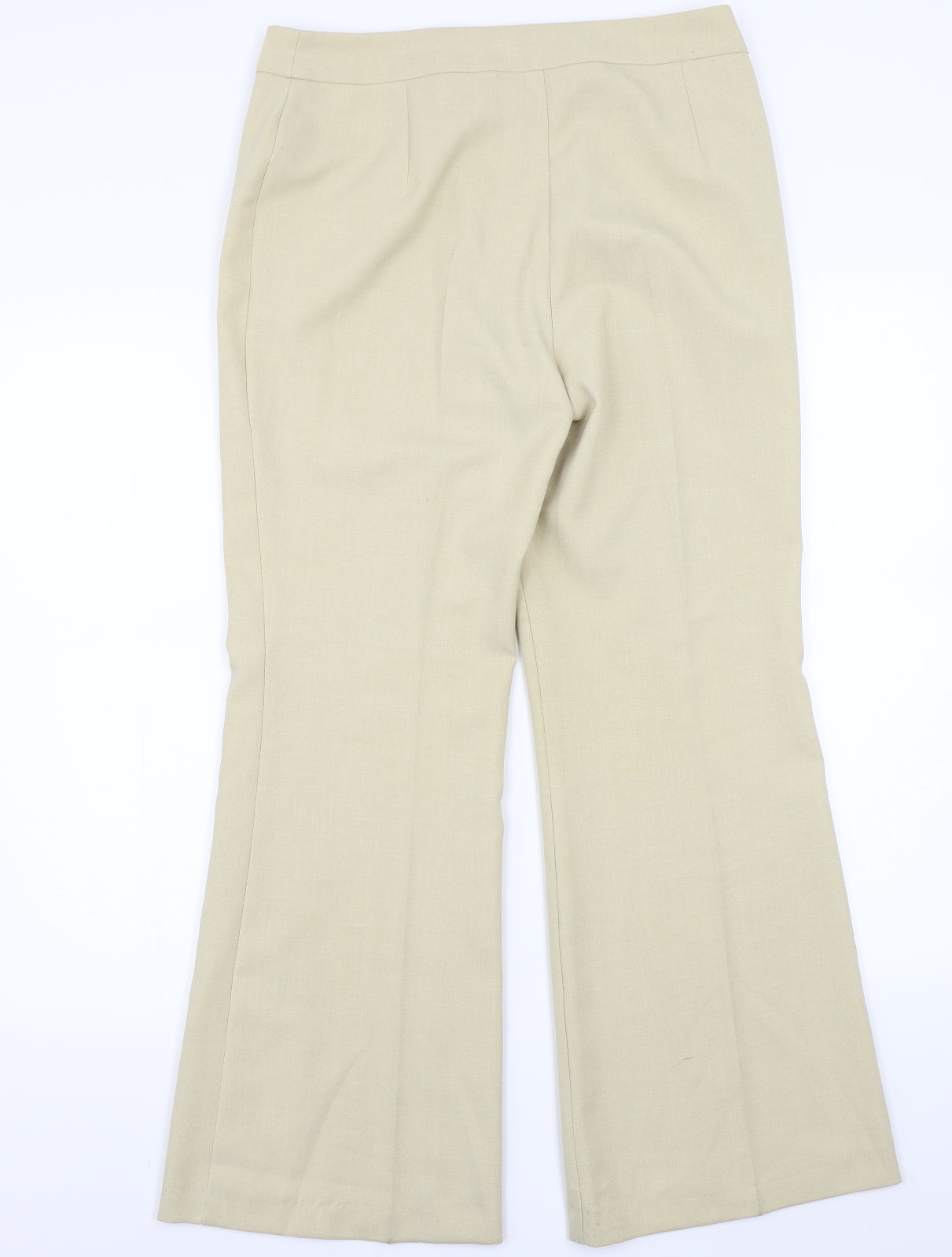 Marks and Spencer Womens Beige   Trousers  Size 10 L28 in