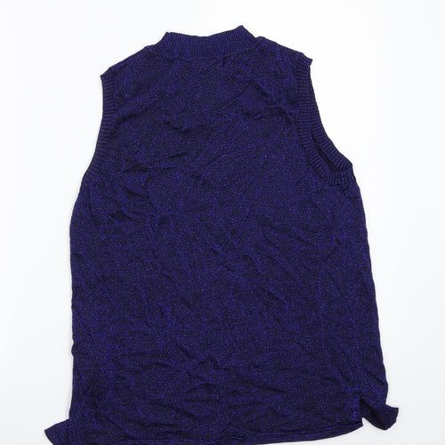 Marks and Spencer Womens Blue   Basic T-Shirt Size 16