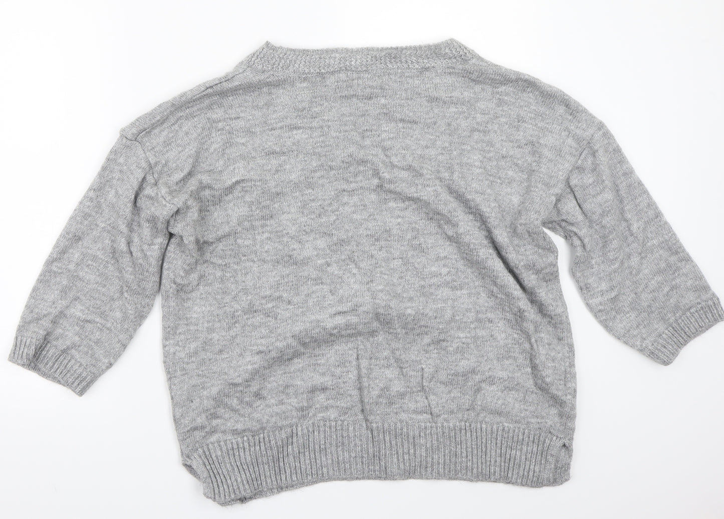 Monsoon Womens Grey   Pullover Jumper Size L
