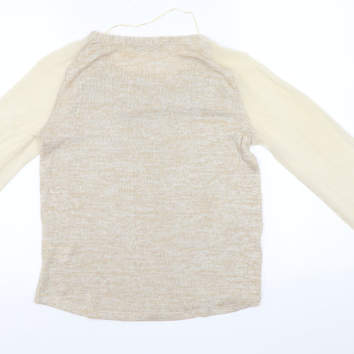 Atmosphere  Womens Beige   Pullover Jumper Size 8