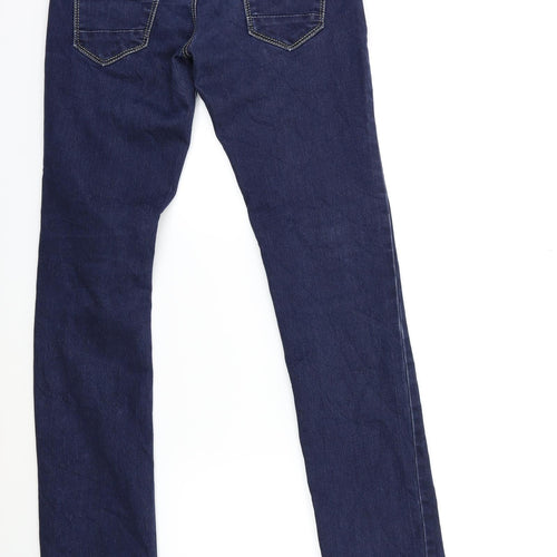 WEN STAR JEANS Womens Blue  Denim Straight Jeans Size 28 in L30 in