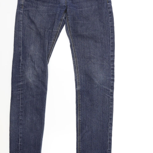 Calliope Womens Blue  Denim Skinny Jeans Size M L31 in
